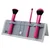 Set četkica za šminkanje Pink set za savršen ten - MODA