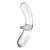 Satisfyer Double Crystal Transparent