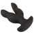 Anos RC Power Expander Plug with Vibration & Electro-Stimulation Black