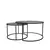 Hanah Home Tokyo Sto za dnevnu sobu, Crni