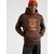 JACK & JONES Majica JJVICTO temno rjava