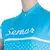 Sensor Cyklo Dots dámský dres kr.rukáv černá