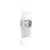 Aigostar - LED ugradna svetiljka LED/4W/230V 4000K, prečnik 9,8 cm, bela