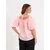 Sinsay - Bluza od lyocela - pastelno roze