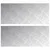 Stepenica Pravokutni 2 pcs Srebrno 70 x 30 cm Aluminij