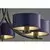 Jupiter 2101 - Luster na lancu ARTHUR 5xE27/15W/230V plave/crne boje