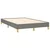 Vidaxl Box spring postelja z vzmetnico LED temno siva 120x190 cm blago