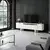 Hanah Home TV Komoda Bohem, 180x50x30 cm, Belo-Zlatne boje