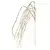 Eglo 428383 - Veštačko cveće MIADOL 131,5 cm zlatne boje
