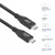 ACT Pemium USB kabel - AC7420 USB C (M) - USB C (M) kabel, 0,5 m, črn