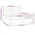 Vidaxl Box spring postelja z vzmetnico črna 160x200 cm žamet