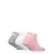 PUMA Sneaker Socks Youth (3-pack), Shop, Pink/Grey, 31-34