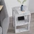 HANAH HOME Noćni ormarić Lonie Carrara Marble