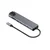 Adapter konverter TIP C 7/1 USB 3.0x2/Ethernet RJ45 /HDMI 4K 30HZ/PD/SD/TF