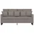 Vidaxl Dvosed taupe 140 cm blago
