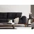 Atelier del Sofa Trosed na razvlačenje Sinor 92x75x225cm Antracit