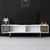Hanah Home TV Komoda Gold Line, 180x48x30 cm, Belo-Zlatne boje
