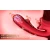 SuperLove Triple Stimulation Licking Tongue & Flapping G-Spot Vibrator Red