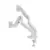 MA-DA2-06-W Gembird Podesivi dupli stoni drzac za monitor, tilt, 17-32 max.10kg White