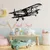 Wallity Zidna dekoracija Aereo-1, 74x39cm, Crna