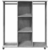 Ormar s kotačima boja betona 102x38x110 cm konstruirano drvo
