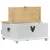 storage box s ladicama Bijelo 90 x78 x 45 cm Čvrsto borovo drvo