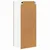 vidaXL Viseča omarica Riga Star les 40 x 31 x 100 cm Konstruiran les
