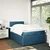 Vidaxl Box spring postelja z vzmetnico modra 120x190 cm žamet