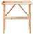 Stol za biljke s policom 78 x 38 x 82,5 cm od masivne jelovine