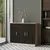 Hanah Home Kancelarijski set Hrast-Crni