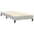 Box Spring krevet s madracem i LED svijetlo sivi 80x210 cm baršun