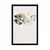 Plakat boho listki v krogih - 20x30 silver