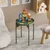 Hanah Home Klub sto 44x57x44cm Zeleni
