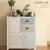 Homestar Predalnik 2 predala 3 predelki 68x34x80 cm bela
