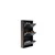 HANAH HOME Ormar za cipele Locking 3 Piece Metal Anthracite
