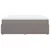 Vidaxl Box spring postelja z vzmetnico taupe 180x200 cm blago