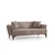 Atelier del Sofa Dvosed Hamlet 95x77x180cm Svetlobraon