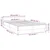 Vidaxl Posteljni okvir brez vzmetnice temno siva 120x190 cm blago
