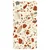 Slika abstraktna kamnita struktura terrazzo - 40x80