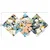 Wallity slika 4MDF709257052, 60x115 cm, 4 dijela