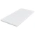 Nadmadrac Bijelo 120 x 200 cm Pleteno platno