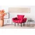 Atelier del Sofa Fotelja Nitta 95x85x70cm Bordo