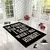 Conceptum Hypnose Tepih Hmi Kdc-76, Pravougaoni, 180 x 280 cm, Crno-beli