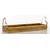 Dekorativni pladenj Wood Collection rjava, srebrna 12x41,5x12