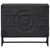 Ormar s ladicama s ladicama Crna 75 x 30 x 65 cm