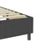 Vidaxl Posteljni okvir boxspring sivo blago 180x200 cm