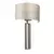 Endon 95449 - Zidna lampa 1xE27/10W/230V bež/mat hrom
