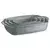 Rectangular oven dish, ceramics, 22x14.5cm/0.7L, Pearl - Emile Henry