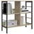 Polica Sonoma hrast 82 x 32 x 79 cm Konstruirano drvo
