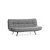 Atelier del Sofa Trosed na razvlačenje Misa Svetlosivi